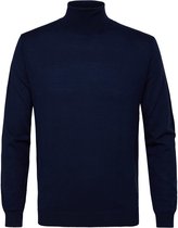 Profuomo - Coltrui Donkerblauw Merino - L - Modern-fit