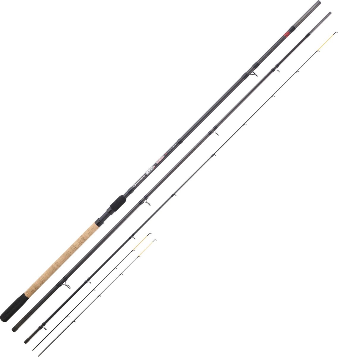 Garbolino Supra Feeder 3S (3 tips) - Maat : 3.90m - 30-100g