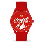 Ice Watch Coca Cola - Santa Claus 019920 Horloge - Siliconen - Rood - Ø 40 mm