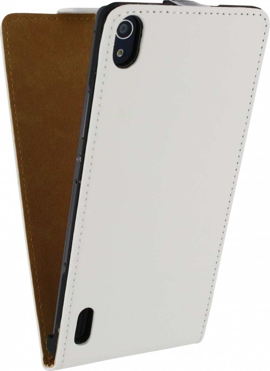 Mobilize Ultra Slim Flip Case Huawei Ascend P7 White