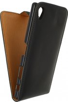 Sony Xperia Z5 Premium Hoesje - Xccess - Serie - Kunstlederen Flipcase - Zwart - Hoesje Geschikt Voor Sony Xperia Z5 Premium