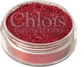 Chloïs Glitter Red Wine 10 ml - Chloïs Cosmetics - Chloïs Glittertattoo - Cosmetische glitter geschikt voor Glittertattoo, Make-up, Facepaint, Bodypaint, Nailart - 1 x 10 ml