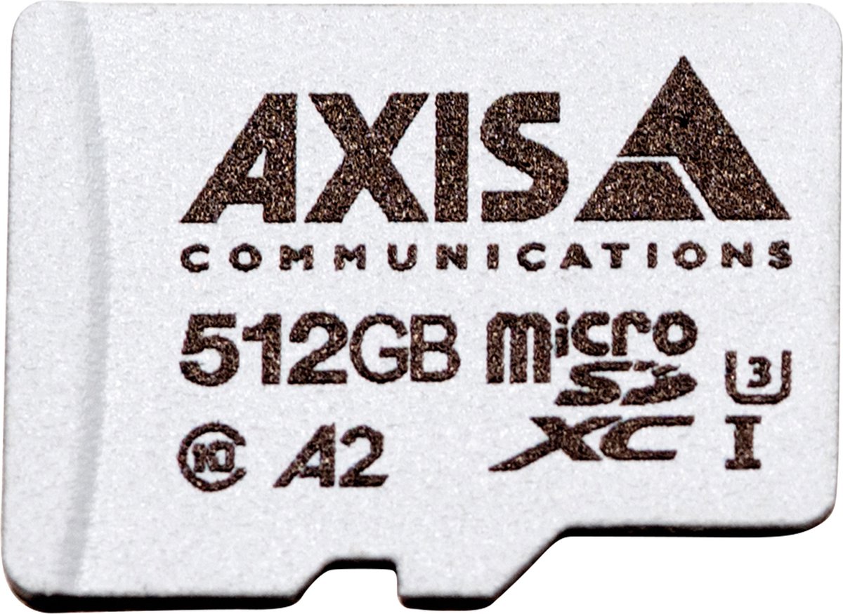 Axis 02365-001 flashgeheugen 512 GB MicroSDXC Klasse 10