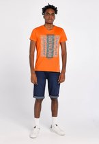 J&JOY - T-Shirt Mannen 23 Cape Tribulation Orange