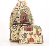 Eco Chic - Backpack - B35BG - Beige - Farmland*