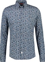 Lerros Overhemd Jersey Shirt Button Down Kraag 21d1115 281 Mannen Maat - L