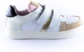 Clic sneaker CL-20341 Wit terra pink velcro-29