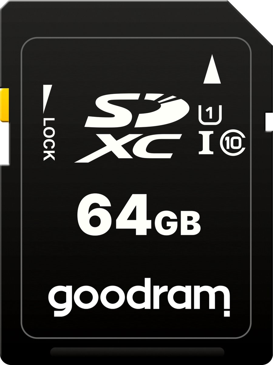 Goodram 64Gb Sdxc S1A0 Cl 10 Uhs-I Geheugenkaart Voor Camera