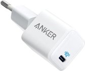 Anker PowerPort 3 18W USB-C Lader Wit A2616G21