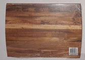 Snijplank Acacia hout - 34x24x2 cm - ProChef cooking & dining - Niet vaatwasmachinebestendig