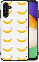 Telefoonhoesje met Naam Geschikt voor Samsung Galaxy A13 5G | Geschikt voor Samsung Galaxy A04s Silicone Back Cover met Zwarte rand Banana