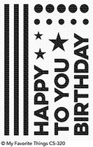 Happy Birthday to You Clear Stamps (CS-320)