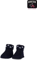 Bonnie Doon | Newborn babysokje Organic Stars | Black Irish 0-6 mnd