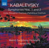 Malmö Symphony Orchestra, Darrell Ang - Kabalevsky: Symphonies Nos. 1 And 2 - Overtures (CD)
