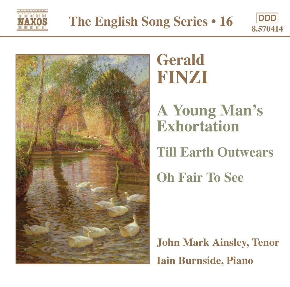 John Mark Ainsley & Iain Burnside - Finzi: A Young Man's Exhortation (CD)