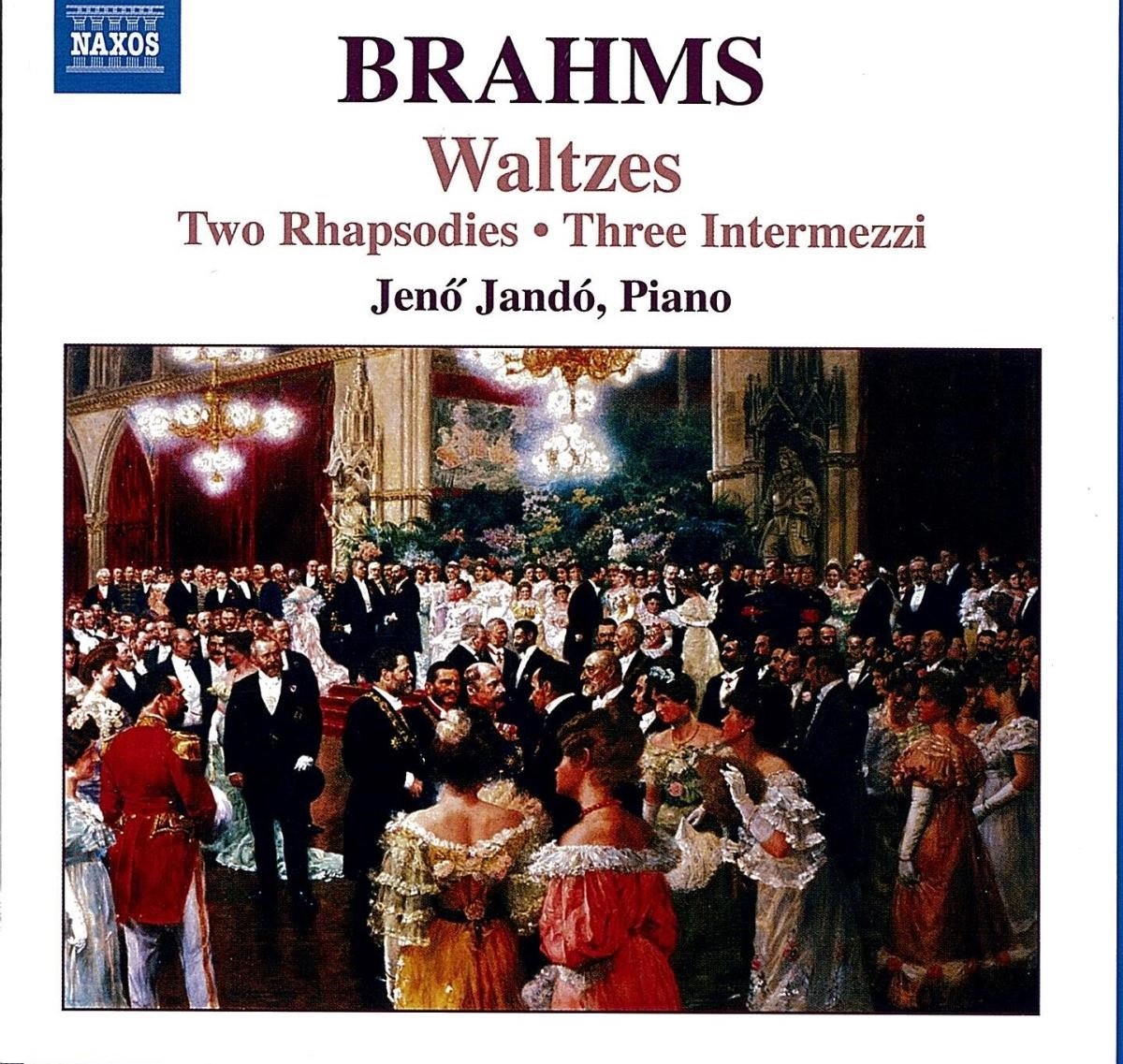 Jeno Jandó - Brahms: Waltzes Op.39 & Rhapsodies (CD)