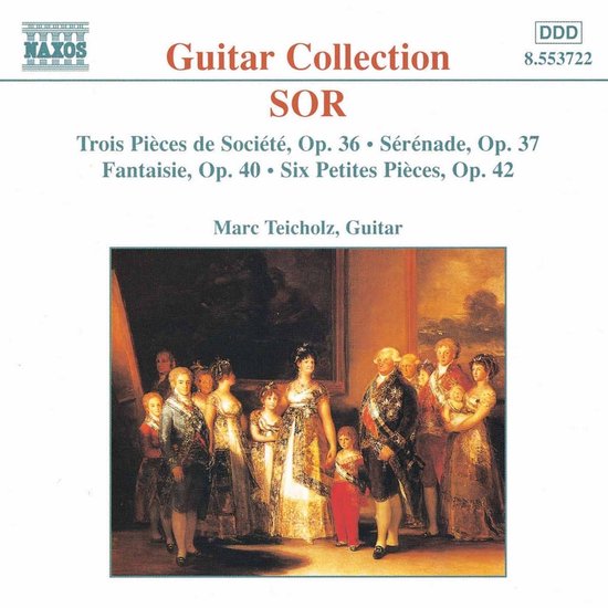 Marc Teicholz - Sor: Trois Pièces De Societe | Serenade (CD)