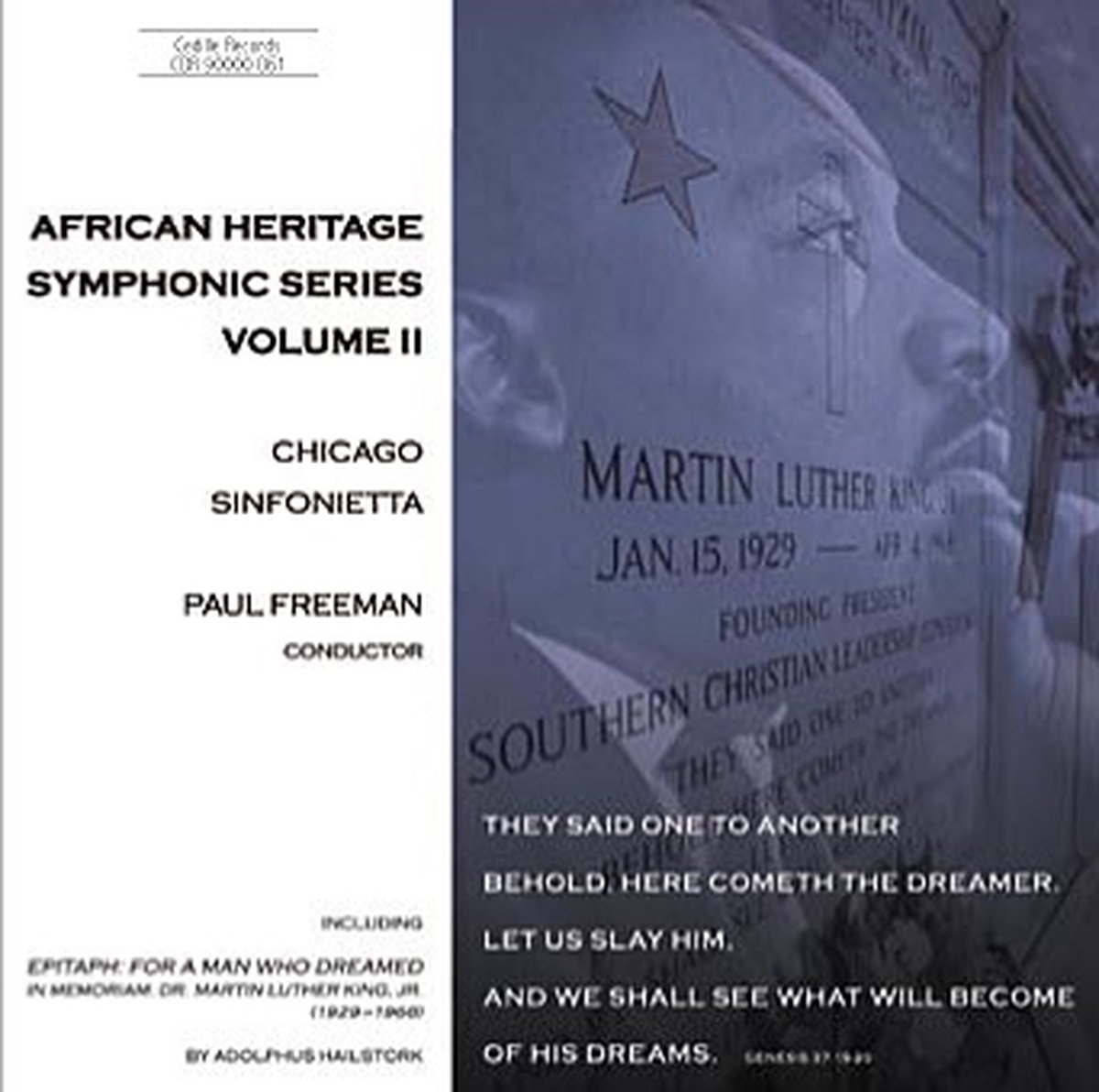 Chicago Sinfonietta, Paul Freeman - African Heritage Volume 2 (CD)