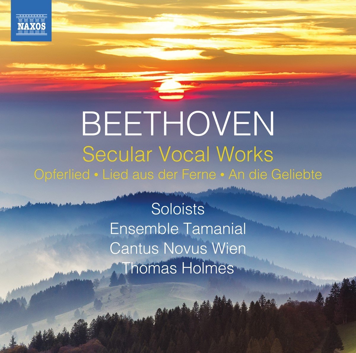Ensemble Tamanial, Cantus Novum Wien, Thomas Holmes - Beethoven: Secular Vocal Works (CD)