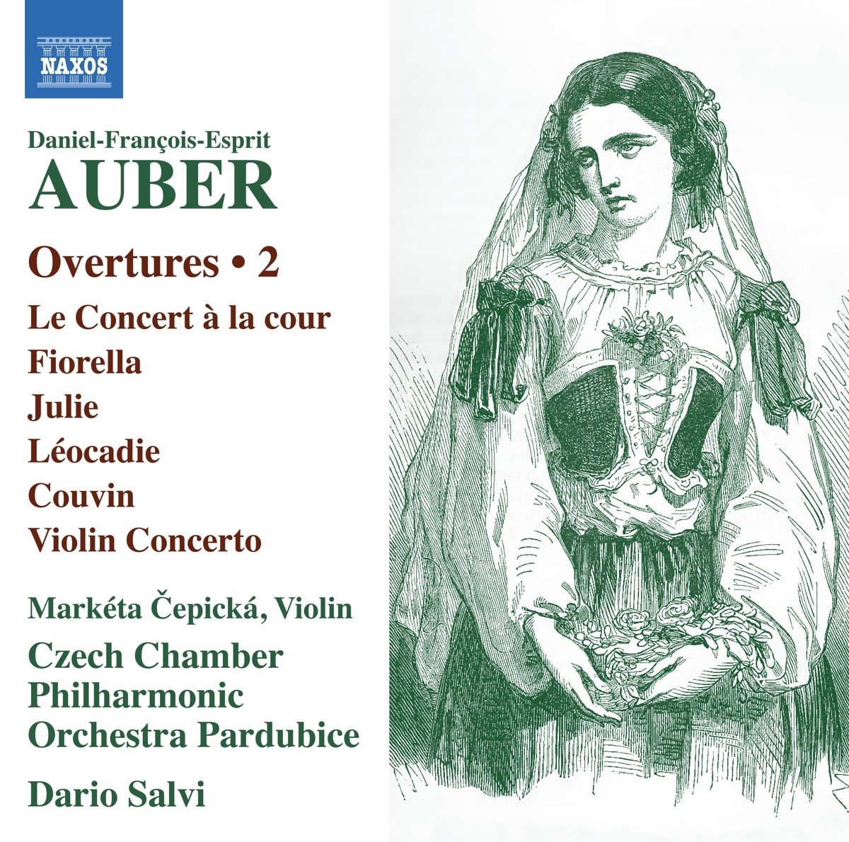 Czech Chamber Philharmonic Orchestra Pardubice, Dario Salvi - Auber: Overtures, Vol. 2 (CD)
