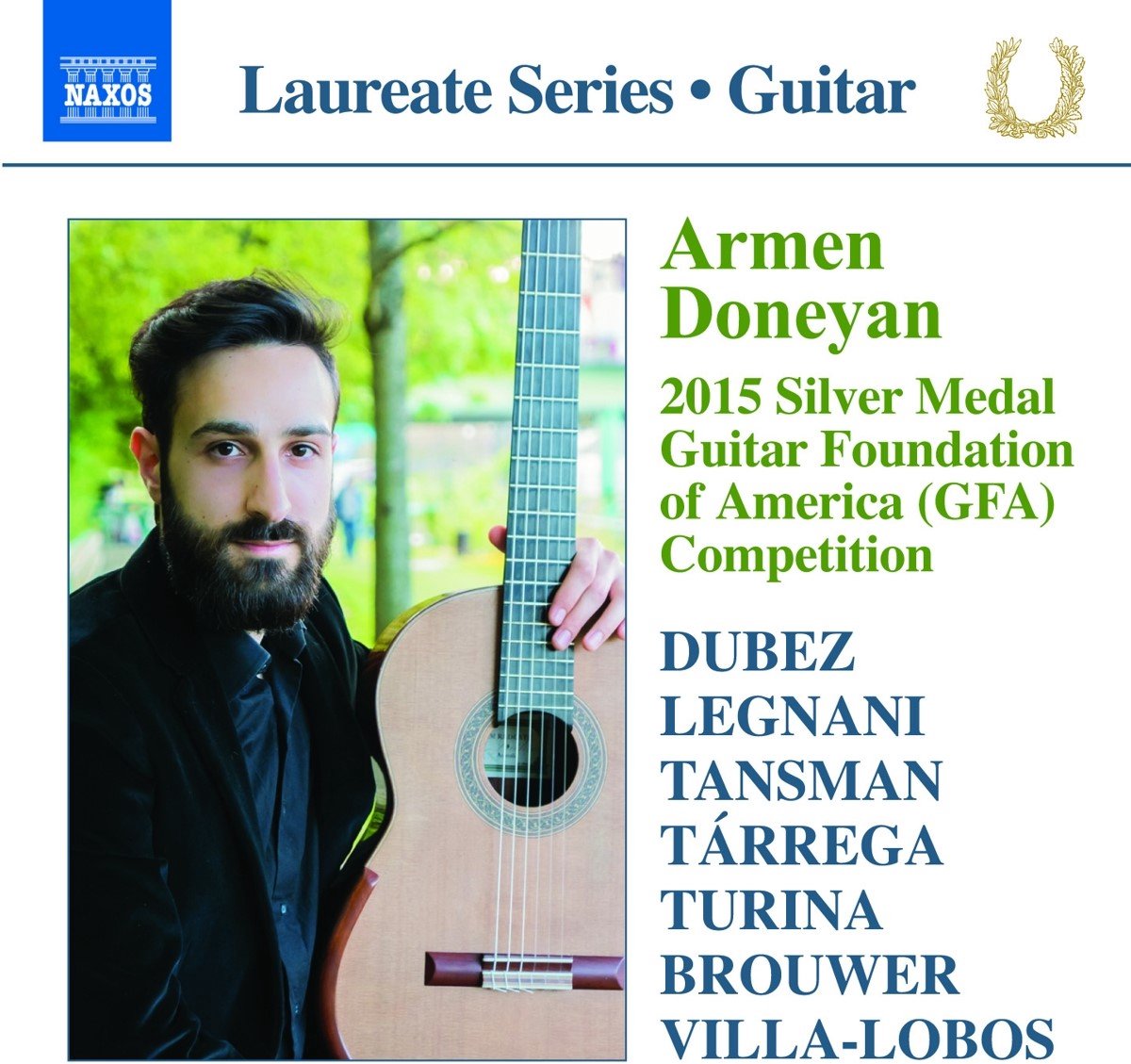 Armen Doneyan - Silver Medallist, 2015 Guitar Foundation (CD)
