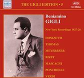 Beniamino Gigli - Volume 5 - New York Recordings 1927-28 (CD)