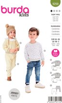 Burda Patroon 9259 - Combinatie: shirt en broek