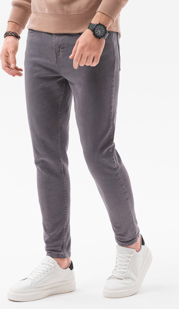 Ombre – heren jeans donkergrijs – P1058-5