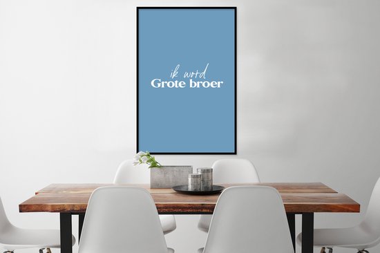 Fotolijst incl. Poster - Ik word Grote broer - Grote broer - Quotes