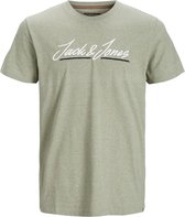 Jack & Jones T-shirt Orton Oil Green (Maat: 4XL)
