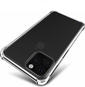LuxeBass Transparante siliconen hoesje voor  iPhone 11 Pro Max - telefoonhoes - gsm hoes - gsm hoesjes