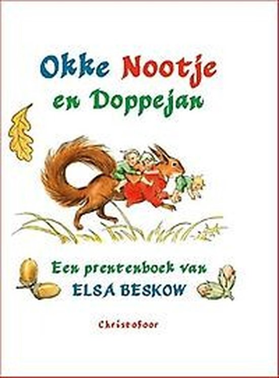 Cover van het boek 'Okke, Nootje en Doppejan' van Elsa Beskow