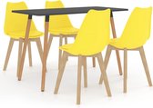 Decoways - 5-delige Eethoek geel