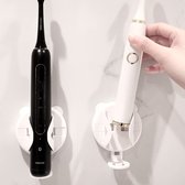 Mini Elektrische Badkamer Tandenborstel Houder - Modern - Douche - Tandenpoetsen - Wit