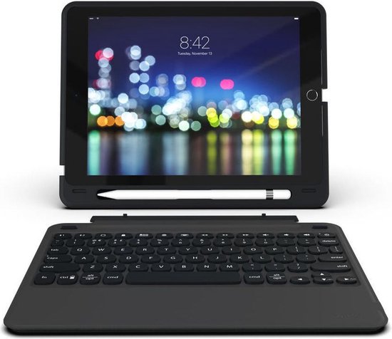 ZAGG Slim Book Go iPad Pro 11 Hoes Bluetooth Toetsenbord QWERTY Zwart |  bol.com