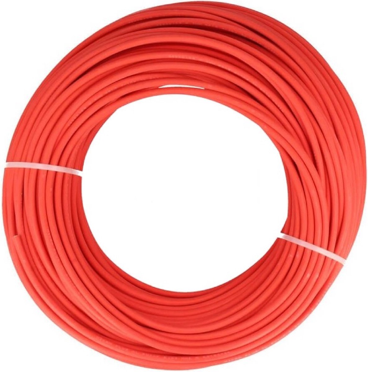 Solarkabel 6 mm2 - TUV - 100 meter - Rood