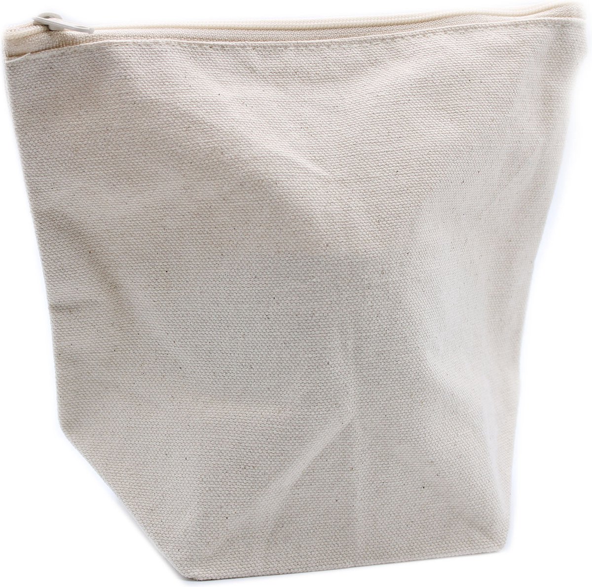Toilettas van Natuurlijk Katoen - Beige - 285ml - 18cm x 20cm x 10cm