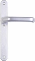 HvN 2018 op 6011 Deurkruk Binnenschild Blind geen cilindergat zilver PC92