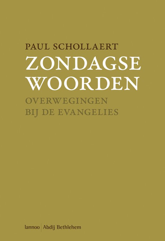Cover van het boek 'Zondagse woorden' van P. Schollaert