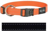 Rogz For Dogs Fanbelt Halsband - Zwart - 20mm x 34-56cm