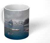Mok - Vogelperspectief van Noorwegen - 350 ML - Beker - Uitdeelcadeautjes