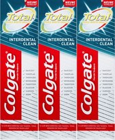 Colgate Total Tandpasta Interdental Clean 3x75ml
