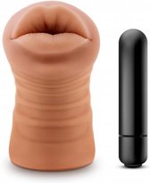 M for Men - Isabella Masturbator Met Bullet Vibrator - Mond - Dildo - Vibrator - Penis - Penispomp - Extender - Buttplug - Sexy - Tril ei - Erotische - Man - Vrouw - Penis - Heren