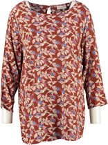 Only carmakoma viscose tuniek blouse 3/4 mouw - wijdere hals - Maat 42