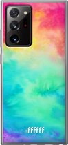 6F hoesje - geschikt voor Samsung Galaxy Note 20 Ultra -  Transparant TPU Case - Rainbow Tie Dye #ffffff