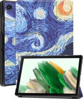 Samsung Tab A8 Hoes Luxe Hoesje Book Case - Samsung Tab A8 Hoes Cover - Sterrenhemel