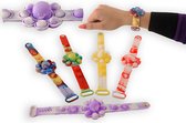 Magic Fidget Pop-it octopus armband (1 stuk) assorti