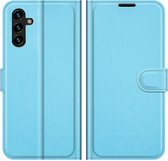 Cazy Samsung Galaxy A13 Hoesje - Portemonnee Book Case - TPU Kunstleer - Groen