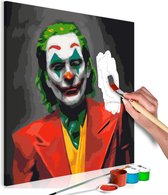 Doe-het-zelf op canvas schilderen - Joker.