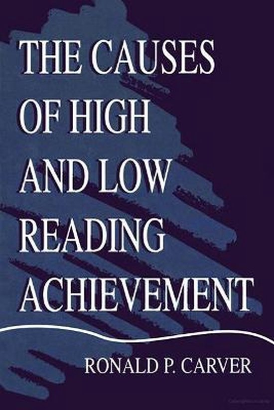 The Causes of High and Low Reading Achievement - cover